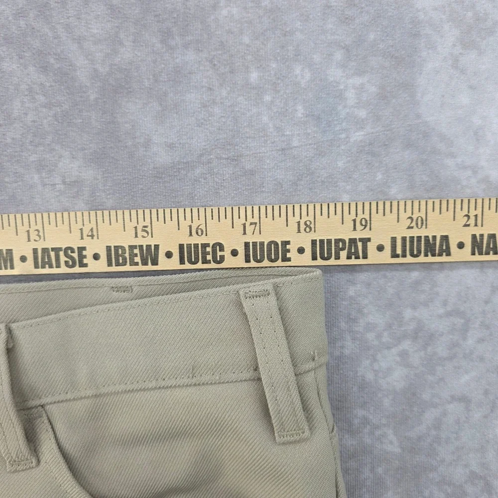 Vintage Levis Sta-Prest Action Slacks 36x34 Tan Beige Western Bootcut Pants